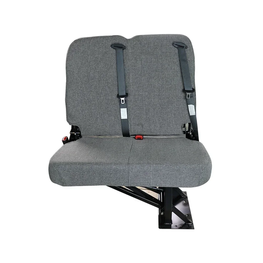 Hot Sale Custom Flip Fold Passenger Seat Universal Manual RV Minibus Bus Folding Seat Cheap ATV Chair Campervan Seat