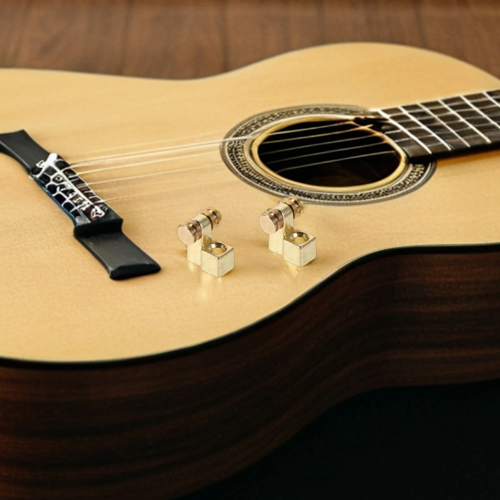 

4 Sets Guitar Shaft String Fixing Device Music Instrument Accessory Electric Accessories Components