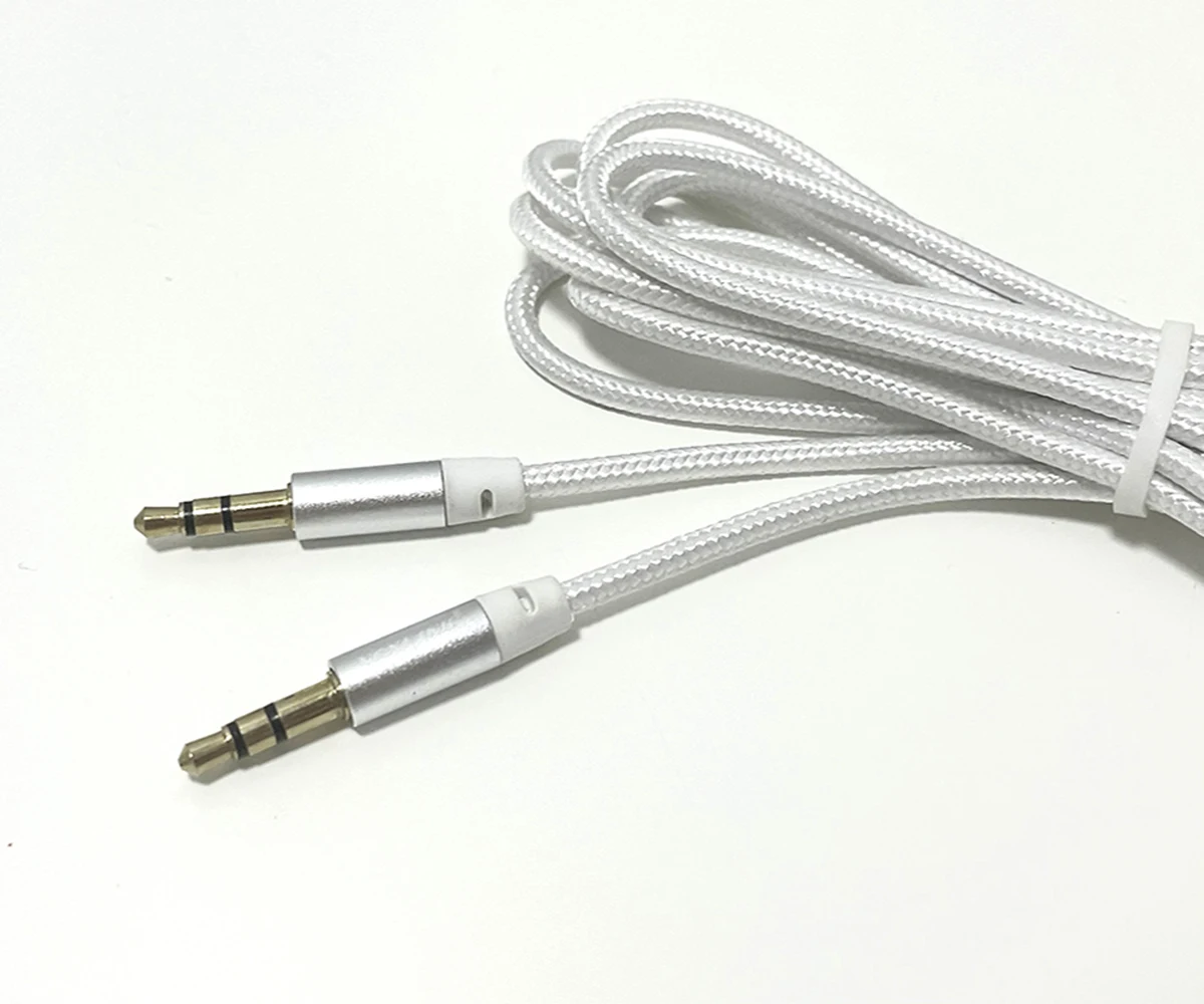 PUJIMAX kabel Aux 1m/2m/3m/5m przewód głośnikowy 3.5mm Jack Audio kabel do samochodu Adapter słuchawek męska wtyczka do Jack 3.5 Mm przewód Aux