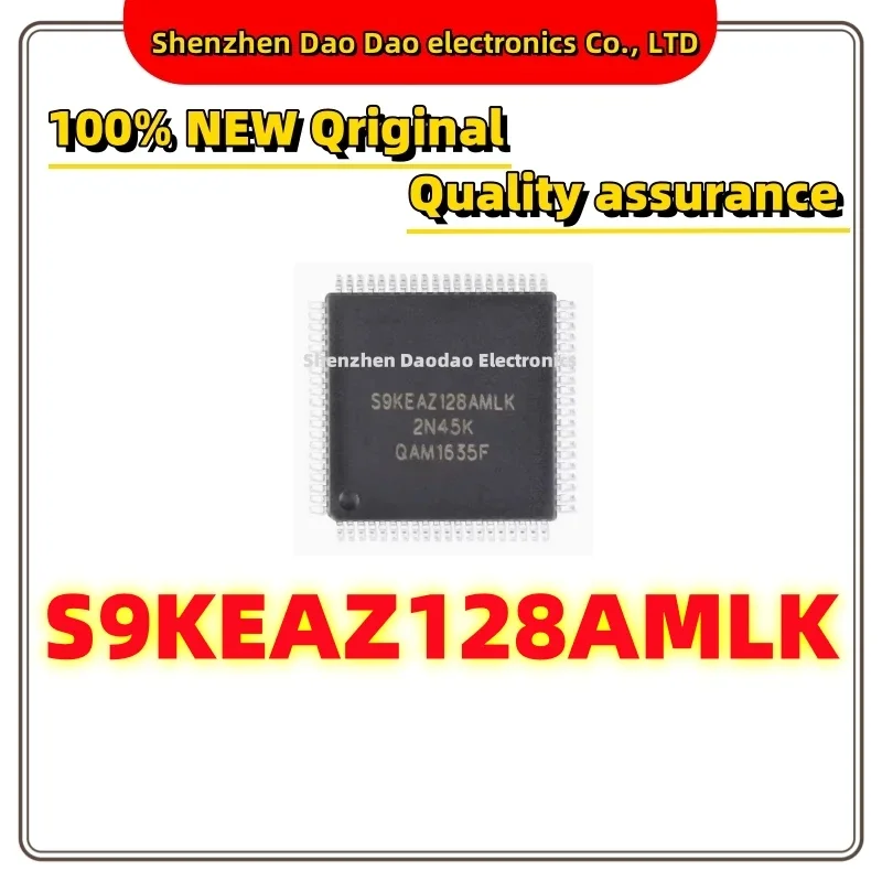 

S9KEAZ128AMLK LQFP-80 48MHz 16KB 32-bit microcontroller chip IC New original