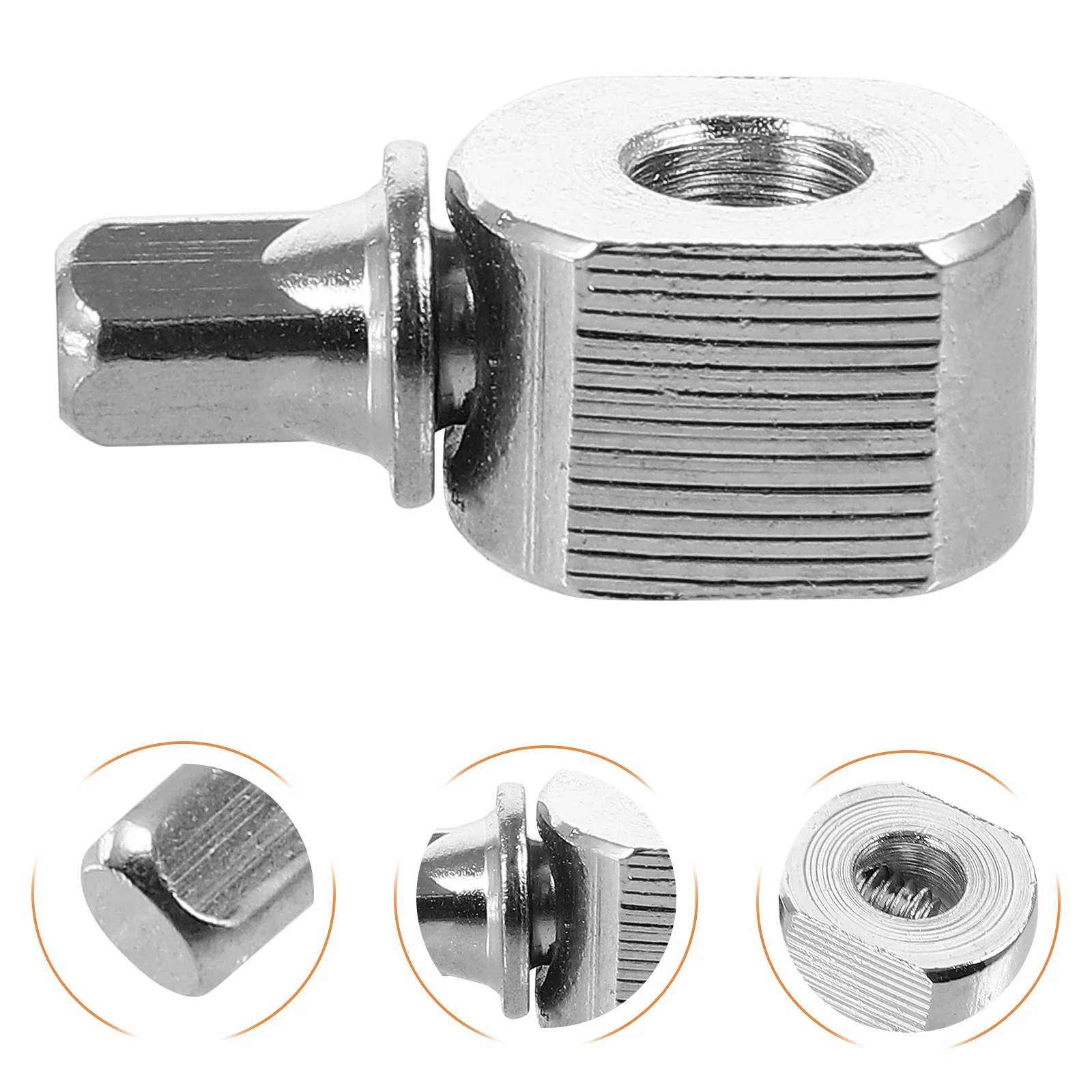 

2Pcs Zinc Alloy Drum Pedal Hammer Counterweight Replacement Part Durable Drum Kit Foot Pedal Accessories for Musicians