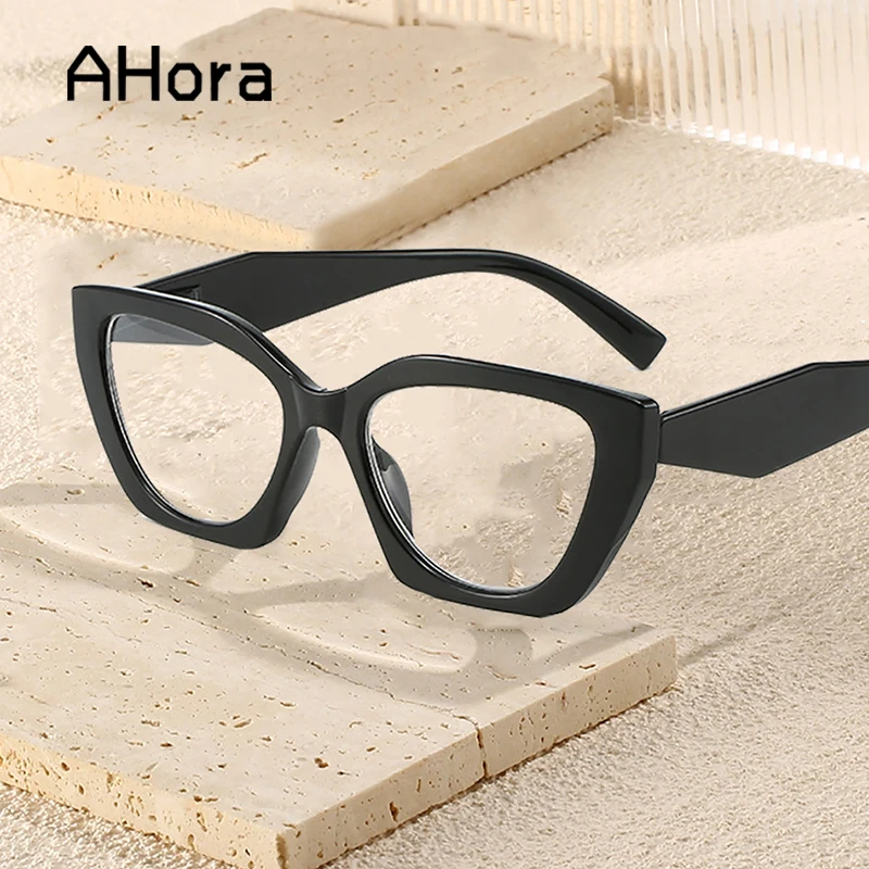 

Ahora Polygonal Color Frame Reading Glasses For Elderly Europe&America Printing Presbyopic Eyeglasses Women&Men New +1.0...+3.5