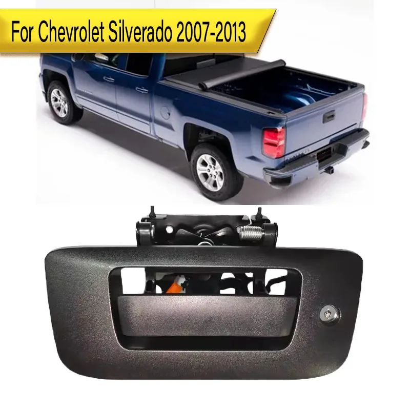 

Дверь автомобиля, ручка задней двери, внешняя внешняя наружная ручка багажника для Chevrolet Silverado 2007-2013 гг.