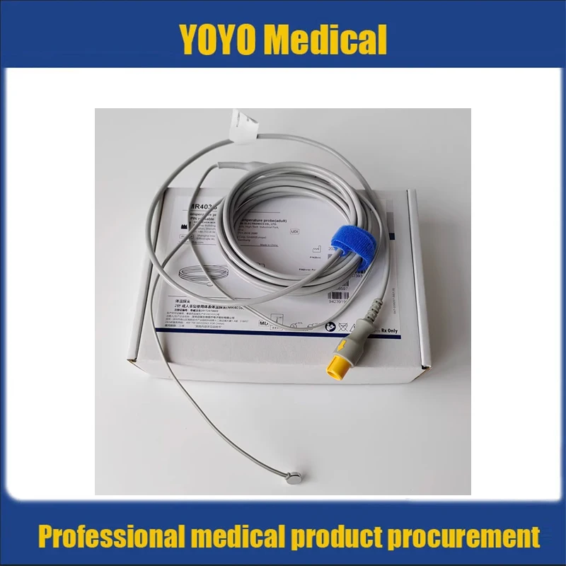 sonde-de-temperature-cutanee-pour-adulte-a-2-broches-mr403b-pour-moniteur-mindray-t5-6-8-ipm-imec-umec