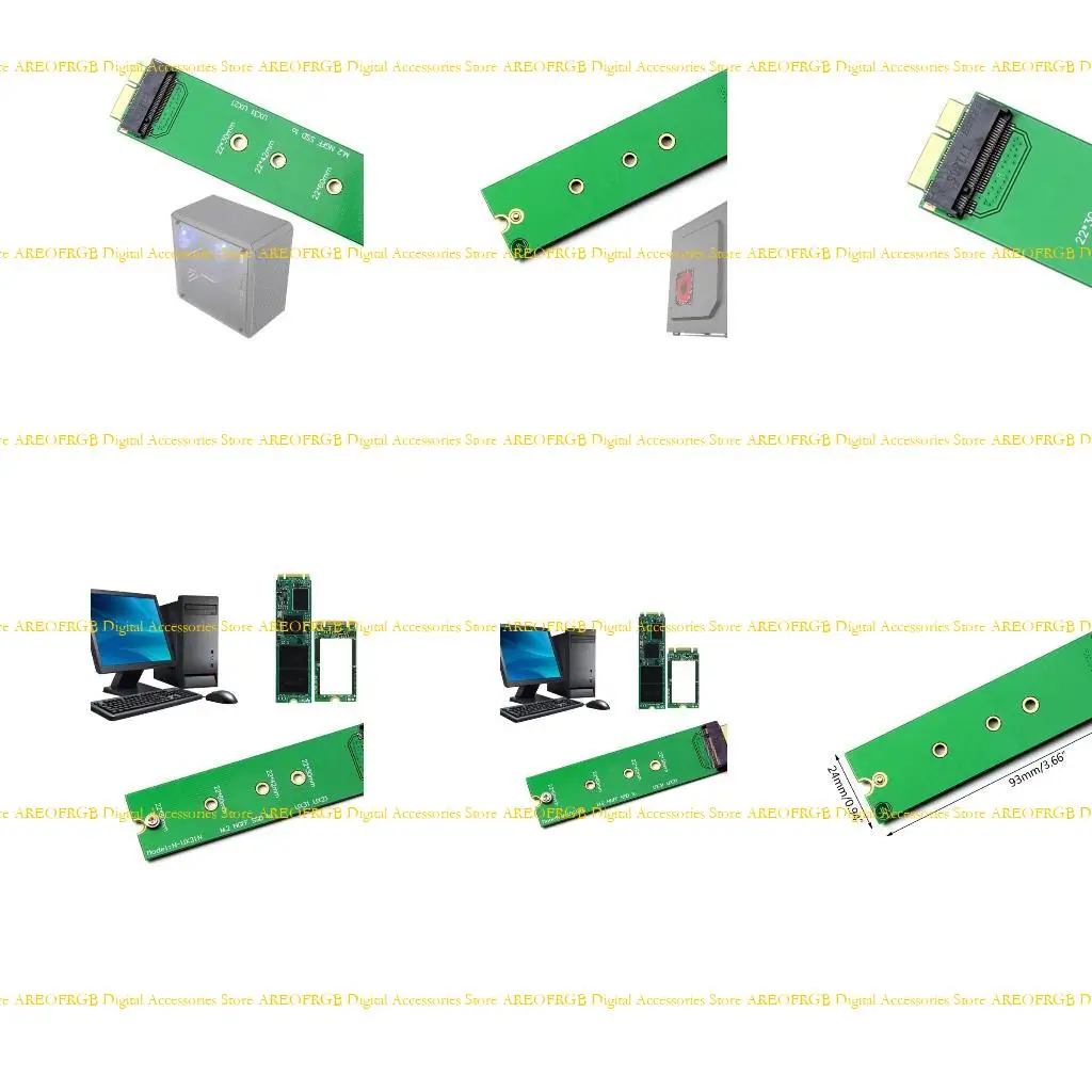 

E21E M.2 NGFF SSD to 18 Pin SSD Converter Risers Card Adapter for UX31 UX21 UX21E