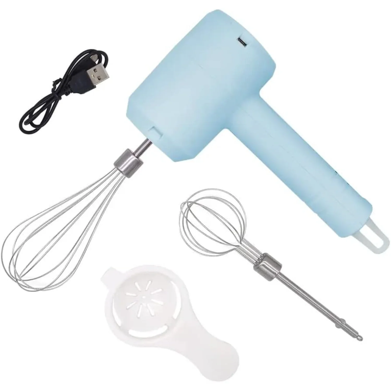 

Hand Mixer Egg Beater USB Rechargeable