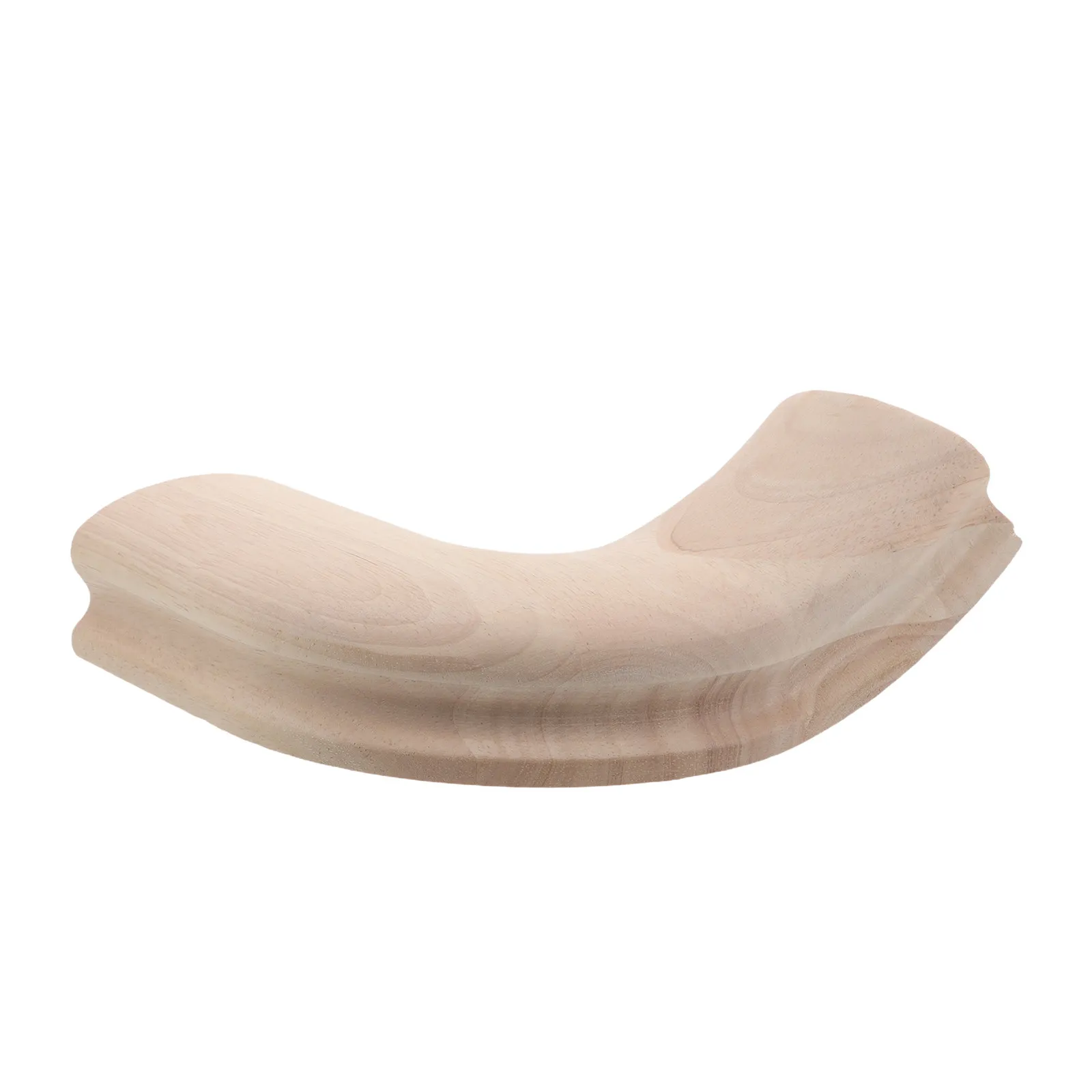 Wood Stair Handrail Connector Solid Rubber Wood Corner Joint Stair Remodel Handrail Fitting Banister Railings