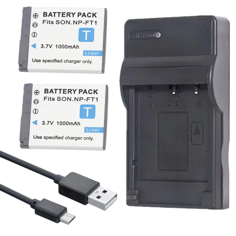 Battery or Charger For Sony NP-FT1 Cyber-shot DSC-L1 M1 M2 T1 T3 T5 T9 T10 T11 T33