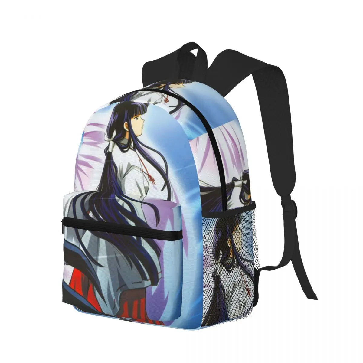 

Inuyasha Kikyo Anime Student Backpack School Bag Hiking Travel Daypack for Men Women Fashion Bookbag Shoulder Bags