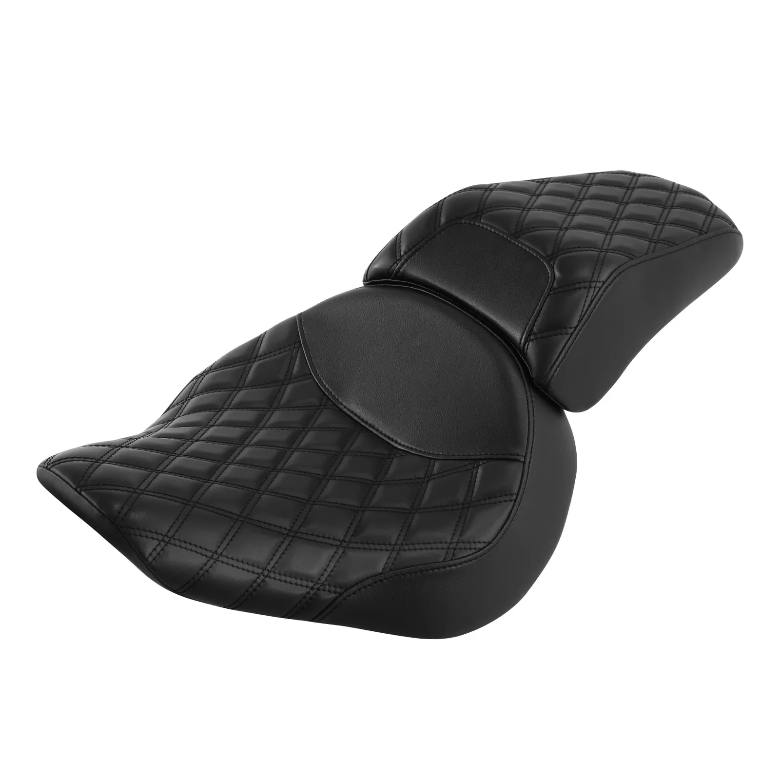 Motorcycle Driver Passenger Seat For Harley Fat Boy FLSTF 2007-2017 Softail Standard Night Train FXSTB 2006-2015