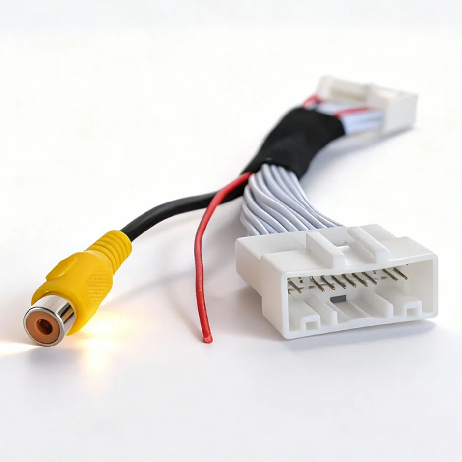 24 Pin Reverse Camera Interface for Renault Dacia OEM Monitor with MediaNav System / Nondestructive Install The Rearview Camera