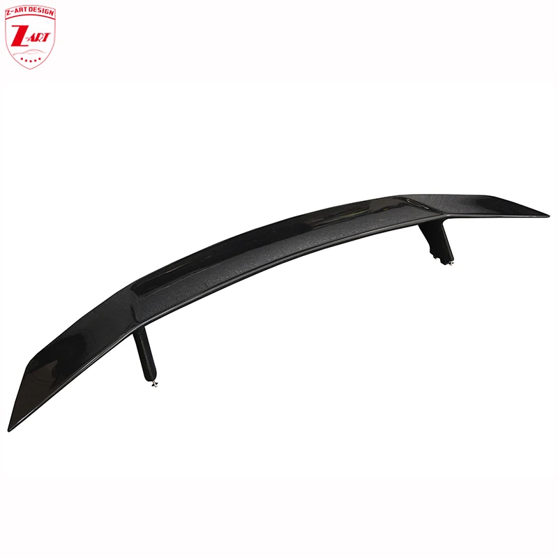 

Z-ART Carbon Fiber Rear Wing for Ford Mustang Carbon Fiber V Style Rear Spoiler for Mustang Carbon Fiber Rear Boot Wing Spoiler