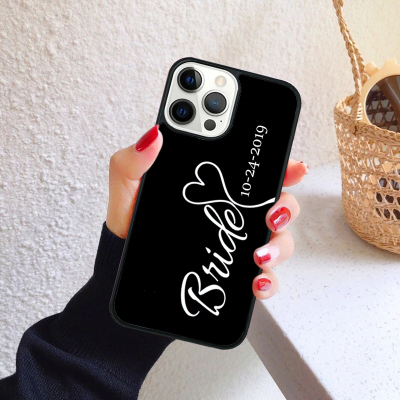 Personalised Wedding Mrs To Be Bride Phone Case for iPhone 17 Air 16 15 14 12 13 PLUS 11 PRO MAX Back Cover - AliExpress 202192403 Personalised Wedding Mrs To Be Bride Phone Case for iPhone 17 Air 16 15 14 12 13 PLUS 11 PRO MAX Back Cover - AliExpress 202192403