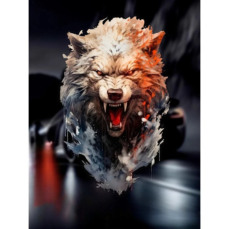 

Wolf Head Stickers Are Suitable for All Models of Motorcycle Accessory Stickers, Such As Honda CBR650CBR500RorAutomobilesPcx125