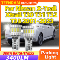 T10 W5W 168 194 LED Lamp Bulb 3400LM Parking Lights 12V 6000K For Nissan X-Trail Xtrail T30 T31 T32 T33 2001-2020 2021 2022 2023
