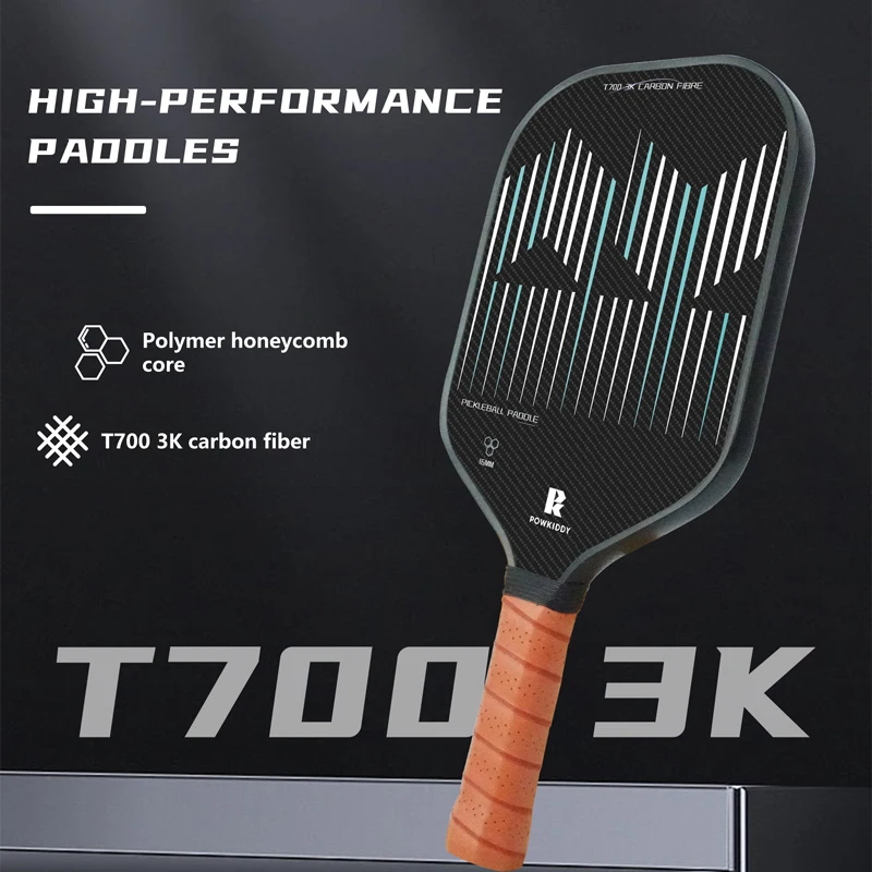 T700&3K Raw Carbon Fiber Pickleball Paddle – 16mm Powered Core for Dominance & Precision,Pickleball Paddle, Pickleball Racket.