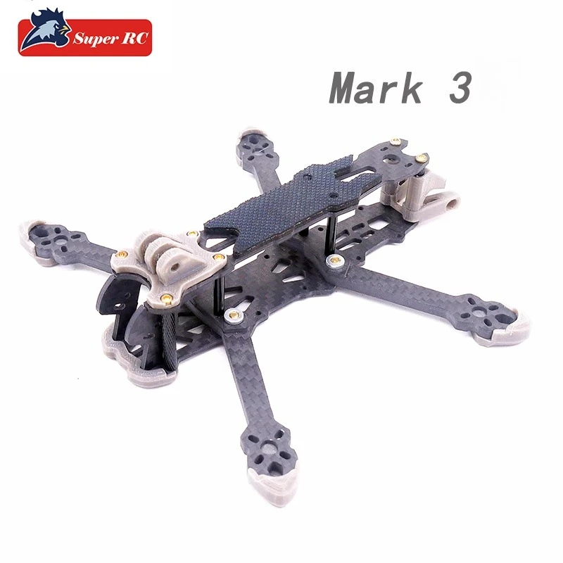 

SuperRC Mark3 3-inch FPV Frame Freestyle Racing Lightweight forRC FPV Drones Kids Training Beginners Practice Vista14mm ToysGift