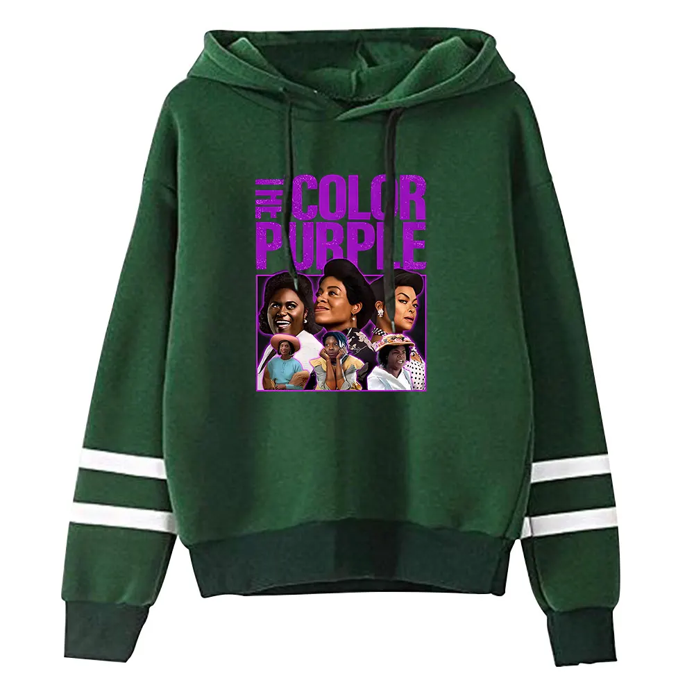 The Color Purple merch hooded men/women movie series  drawstring hoodies sweatshirt unisex  trendy  pullover