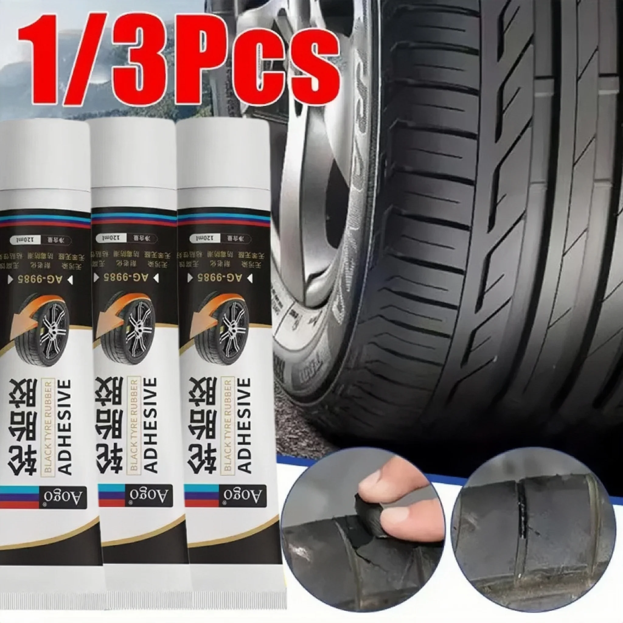 Ремонт шин Мгновенный жидкий прочный резиновый клей Износостойкий резиновый некоррозийный клей Автомобильный мгновенный прочный инструмент