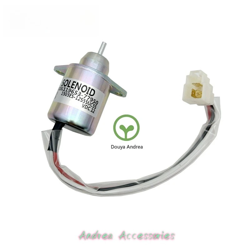 

1503ES-12S5SUC5S flameout solenoid valve 119653-77950 119285-77950 for Yan mar