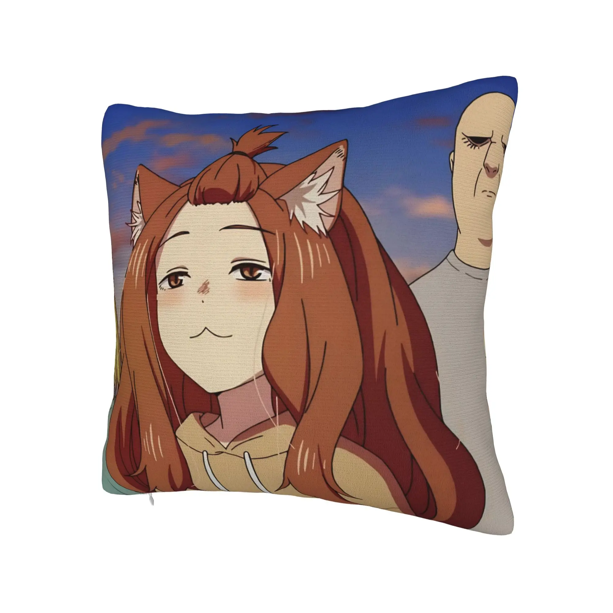 Decorative Pillow Cover C-Chainsmoker Cats Merch Seater  Pillow Case Cover Square Multi Size