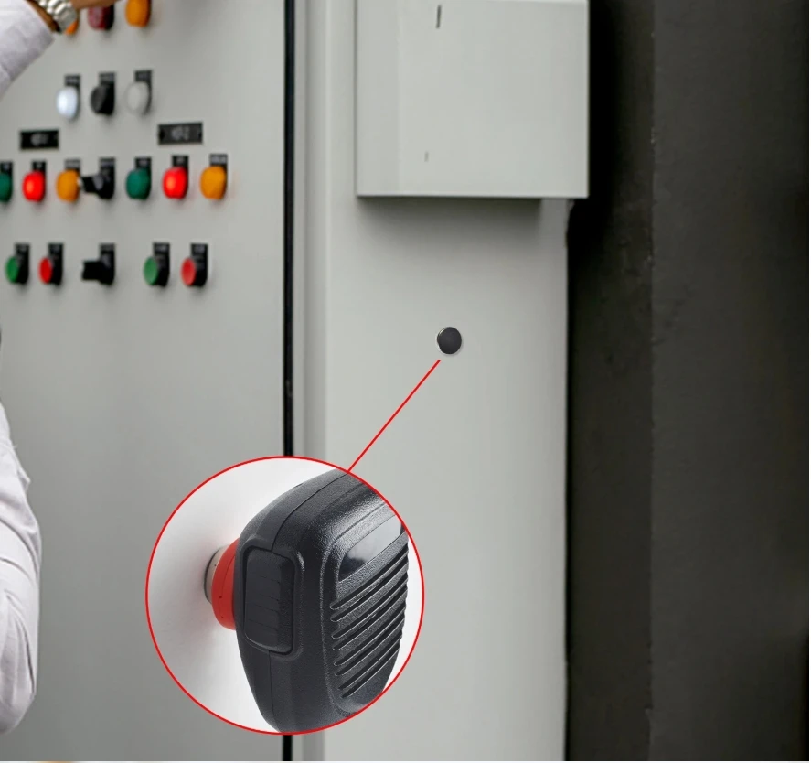 Magnetische Mikrofonhalterung, feste Halterung für Handmikrofone, Armaturenbrett-Wandhalterung für Yaesu FT7900R MH48 SSM-85D Shoud – Detail 7