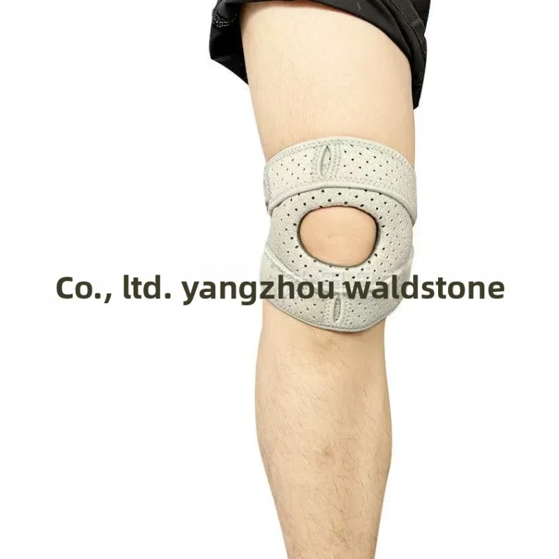Patella Knee Support Brace for Running Rope Skipping and Badminton Provides Shock Absorption to Protect Knee Joints