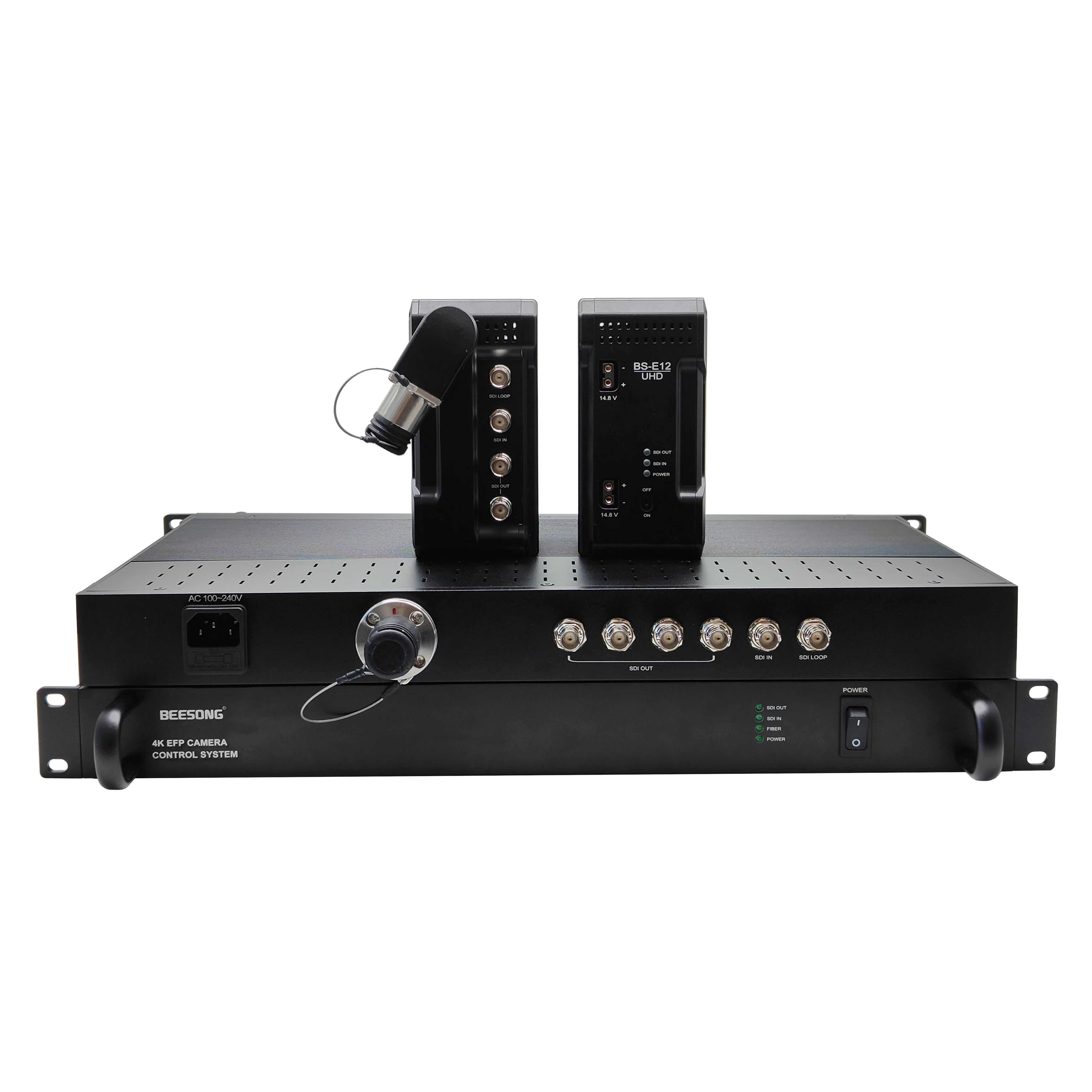 

Двунаправленный видеокабель 12G SDI для камер Blackmagic, Sony, Panasonic, D-Tap, 3K93C, с оптоволоконным разъемом Le Mo, удлинитель