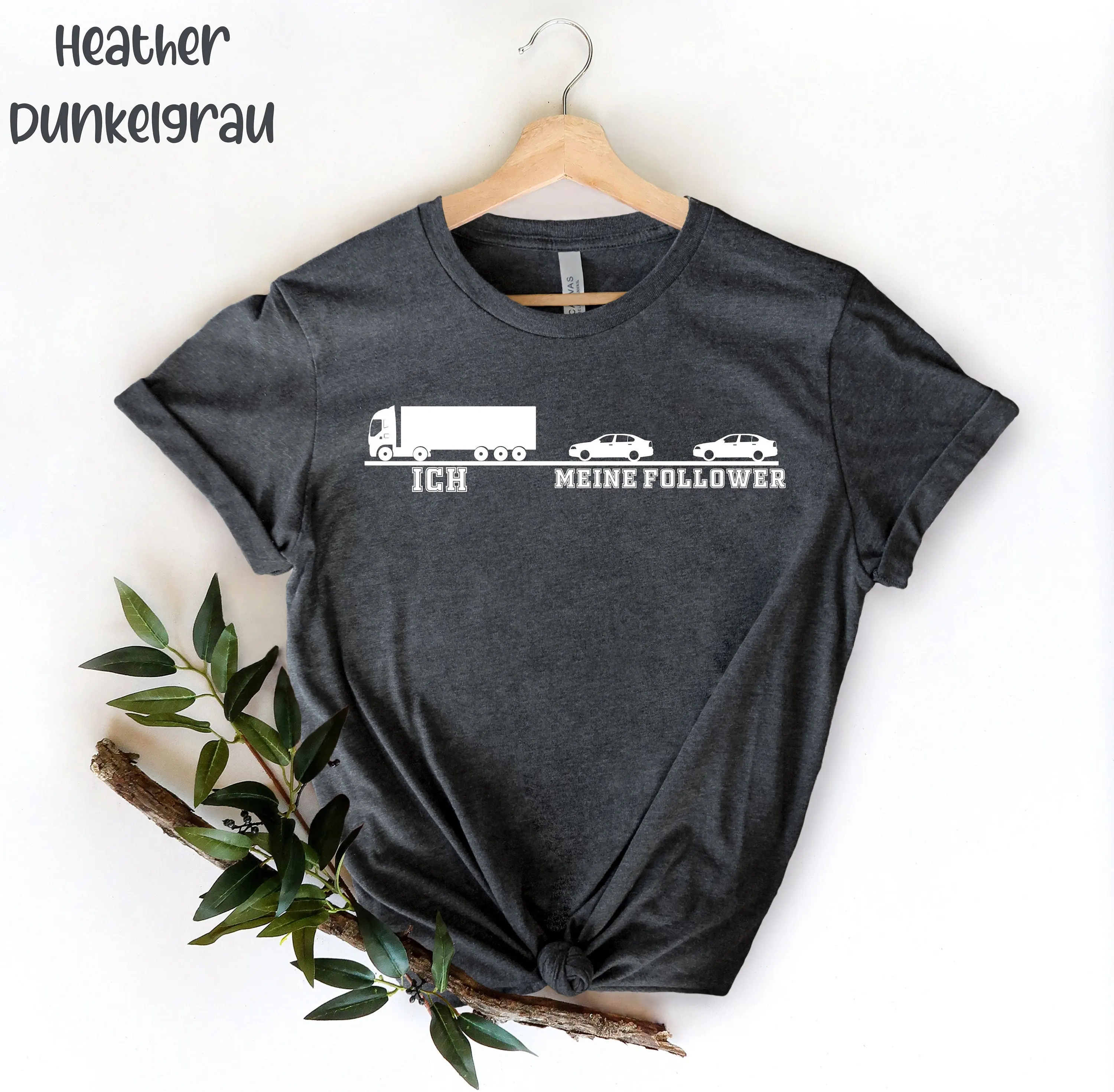 Ich Und Meine Follower Lkw Fahrer T Shirt Geschenk Trucker Papa Für