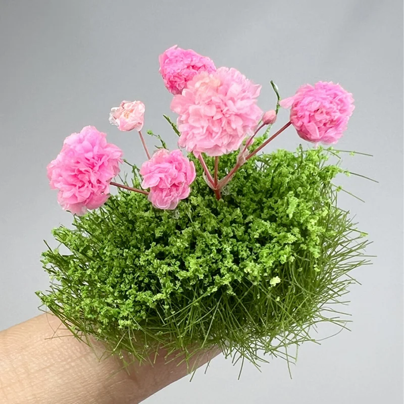 

22pcs/box Simulation Flower Cluster Model Kits for Making Building Sand Table Garden Scene Materials Diorama Accessories