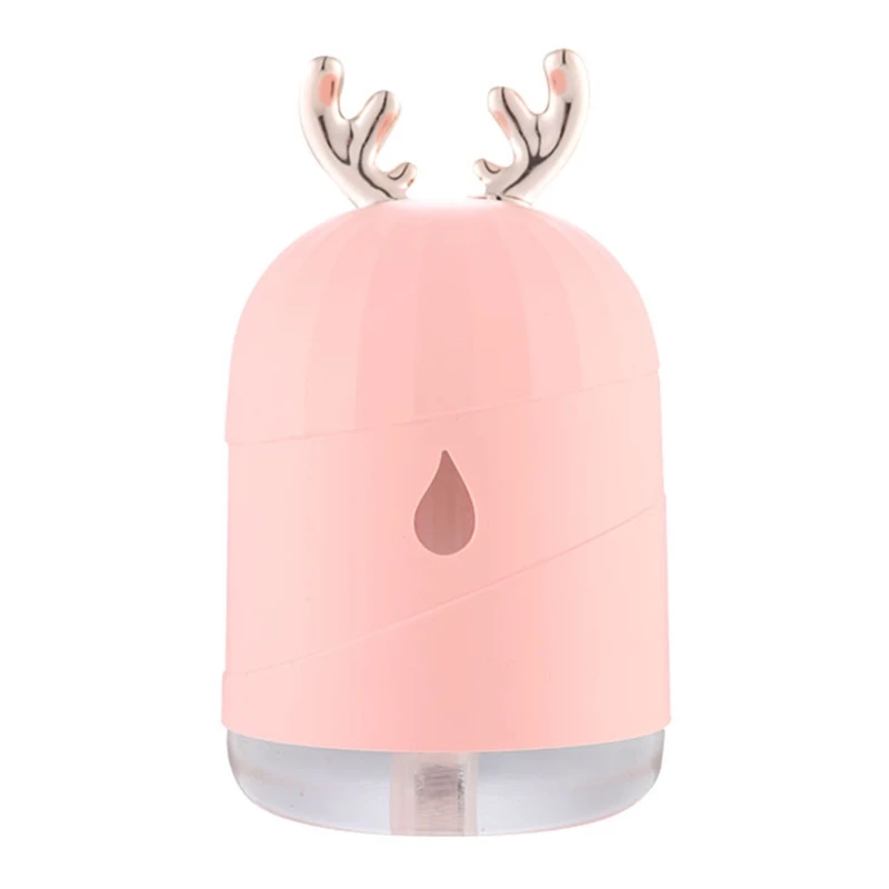 مرطب هواء شخصي USB بالأيونات السالبة 220 مل للسفر والمكتب والإغلاق التلقائي مع انخفاض الشحن