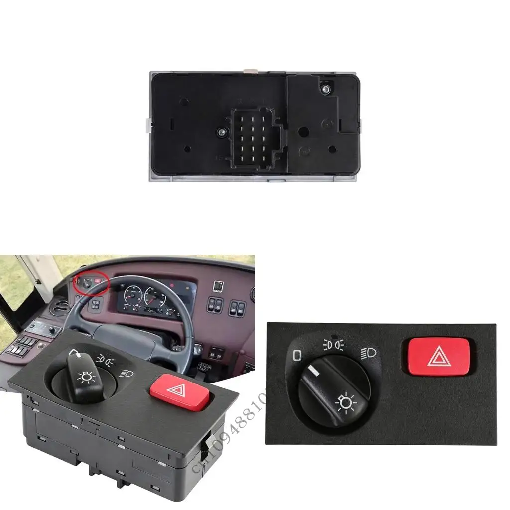 Truck Headlight Emergency Switches Combo 2426882 Plugs & Play for Use 