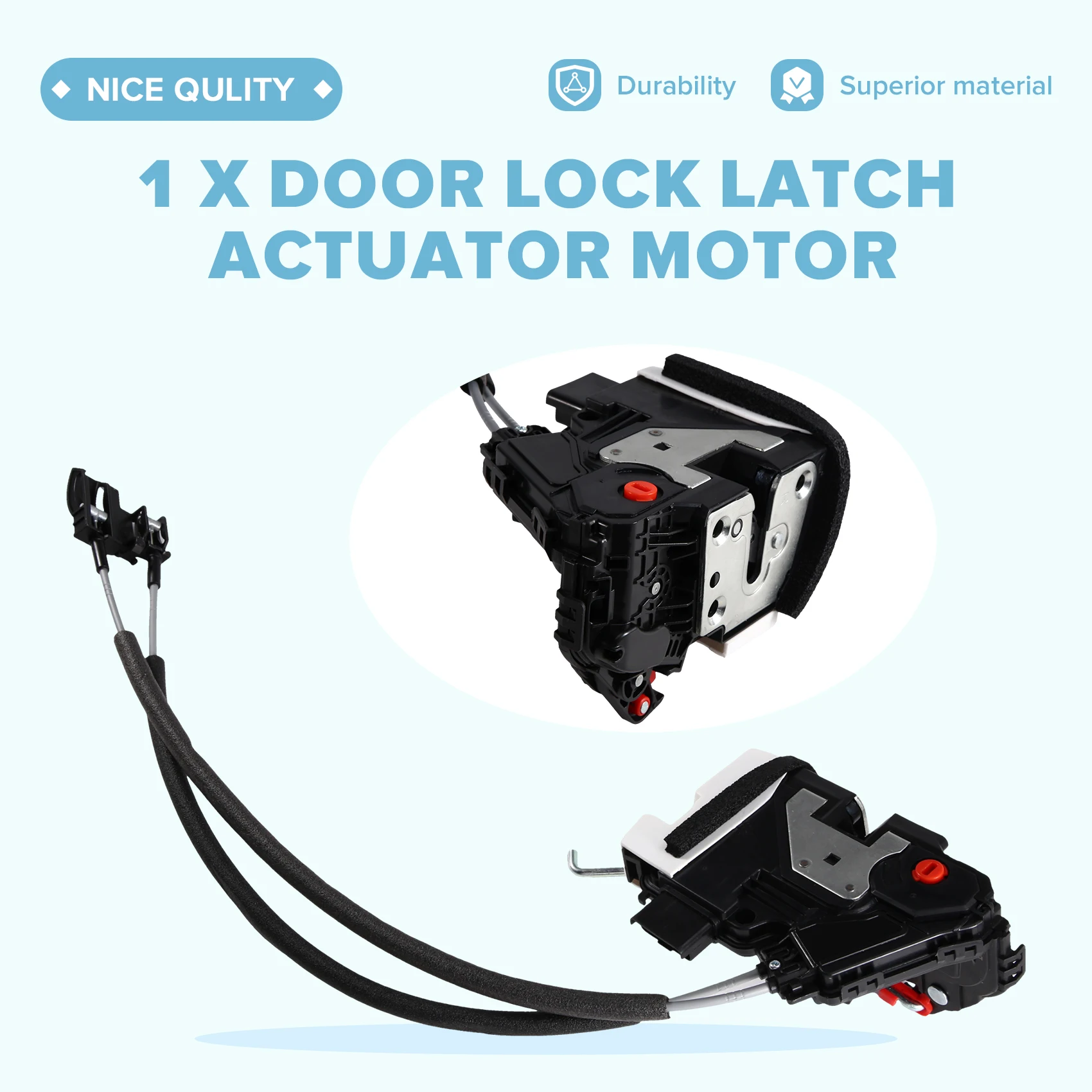 AB96-For Kia Forte Forte5 2014-2018 Rear Right Door Lock Latch Actuator Motor OE 81420-A7011 81420A7011