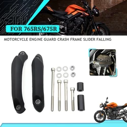 FOR Street Triple 765 R S RS 765S 765R 765RS 675 675R Motorcycle Falling Protection Frame Slider Fairing Guard Crash Protector
