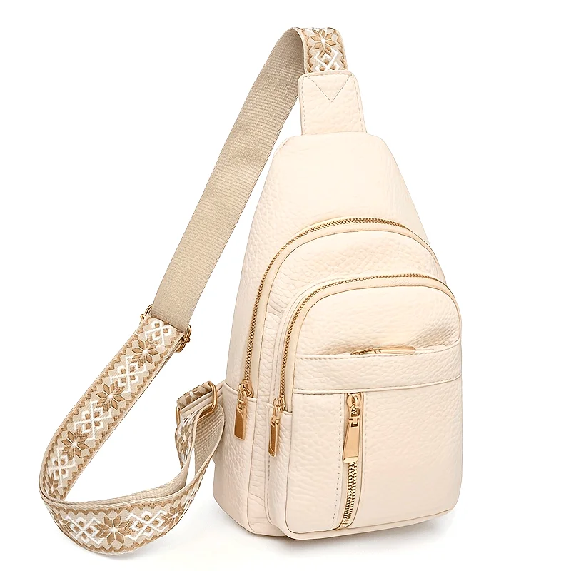 

Retro-style women's shoulder bag, bohemian design—the perfect choice for a crossbody bag. Ideal for everyday use or as a gift.