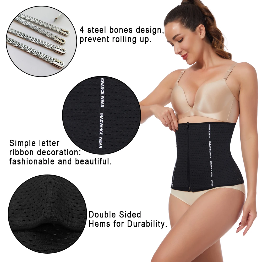 SEXYWG Waist Trainer Slimming Belt Tummy Trimmer for Women  Faja Shapewear Tummy Control Waist Cincher