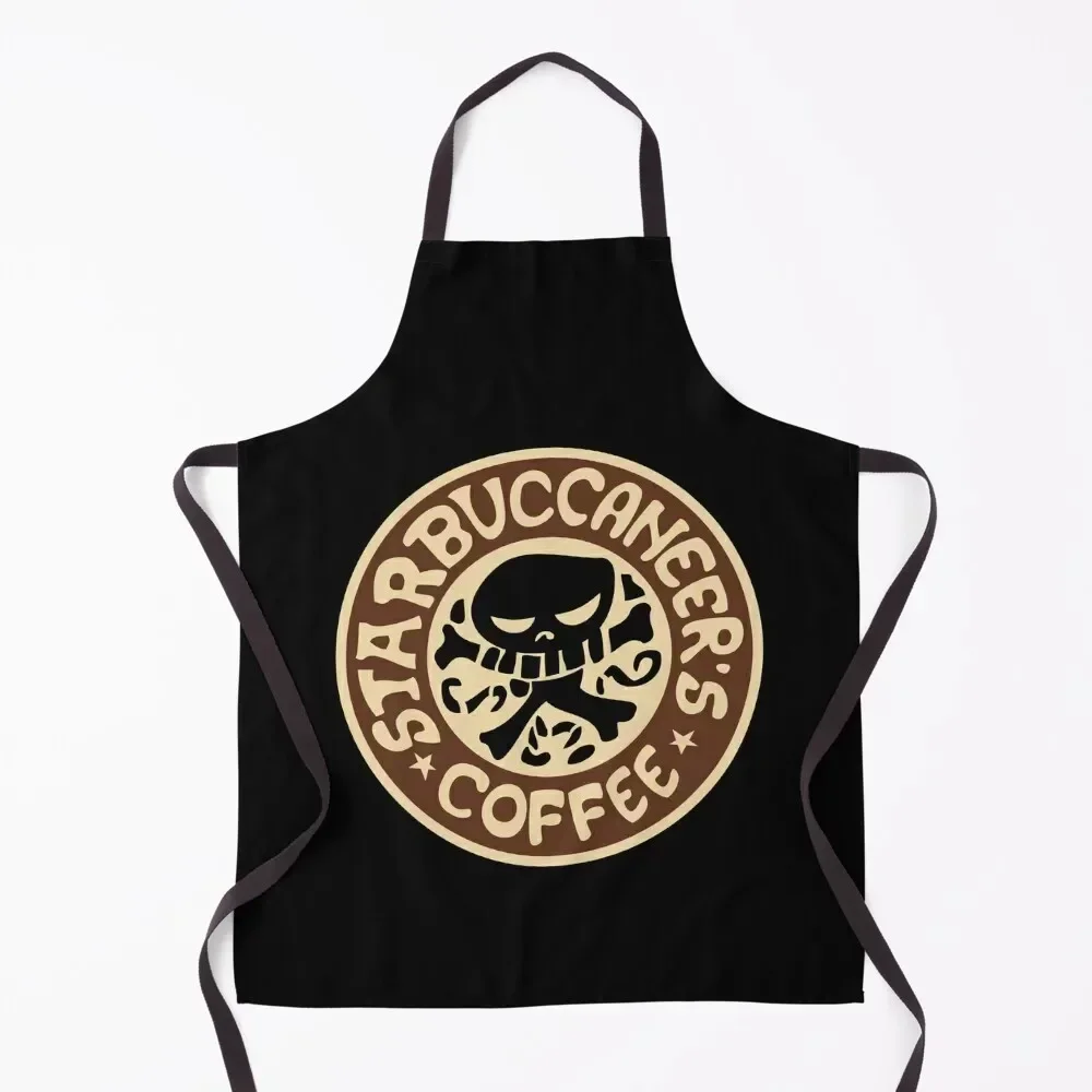 STARBUCCANEER'S COFFE Apron For Home Accessories painting For Cosmetologist New year's Apron