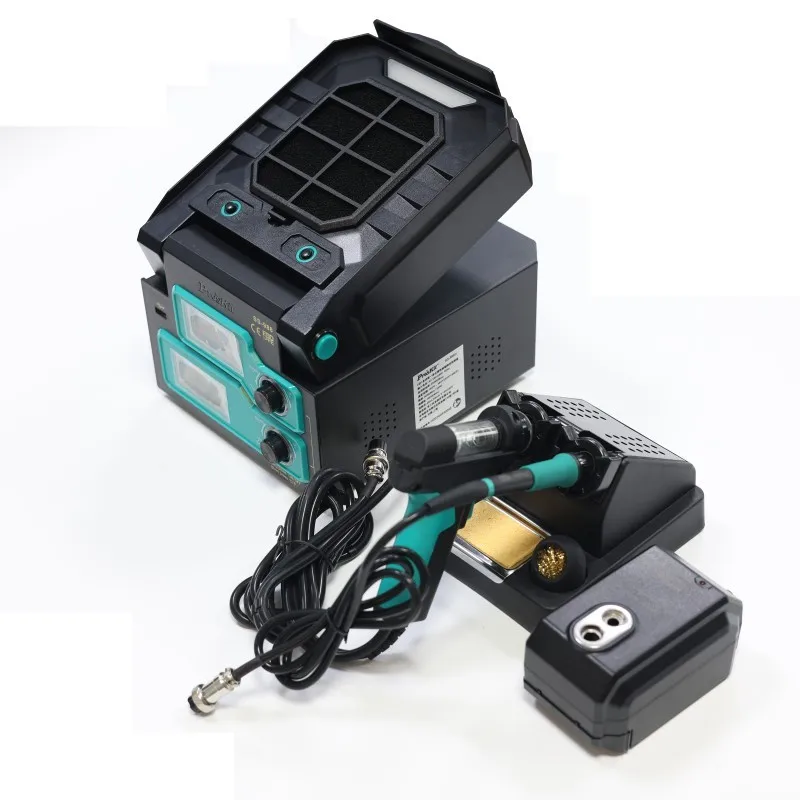 

SS-988H Multifunctional Digital Display 6-In-1 Soldering Iron Welding Gun Disassembly And Welding Platform Electric Soldering