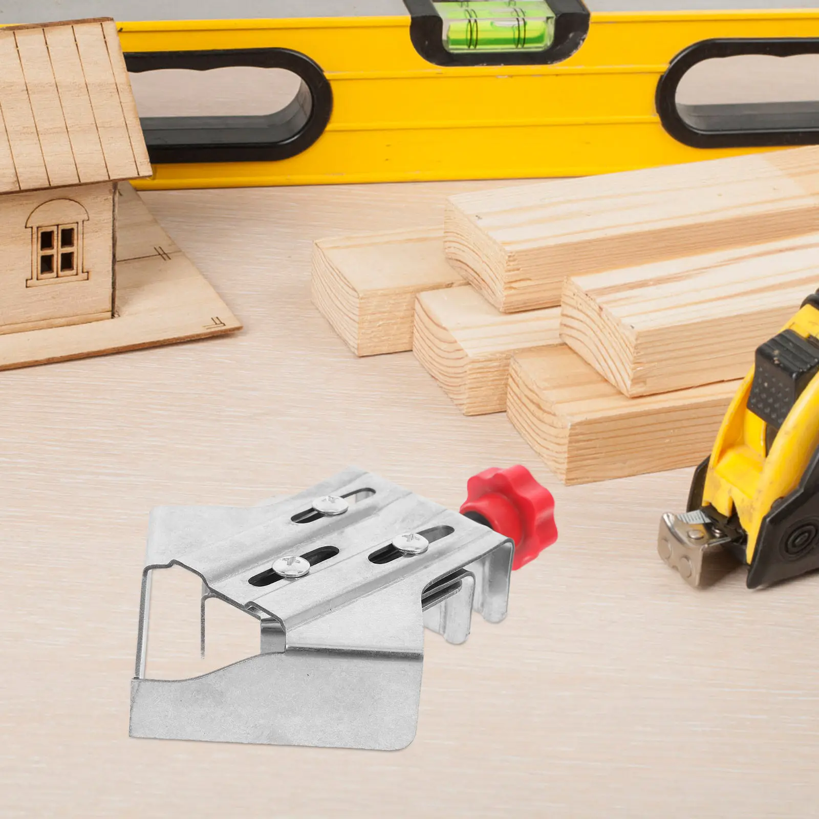 2Pcs Right Angle Clamp Adjustable Stainless Steel Corner Clamp for Woodworking Picture Frame Quick Lock Heavy Duty Corner view 2