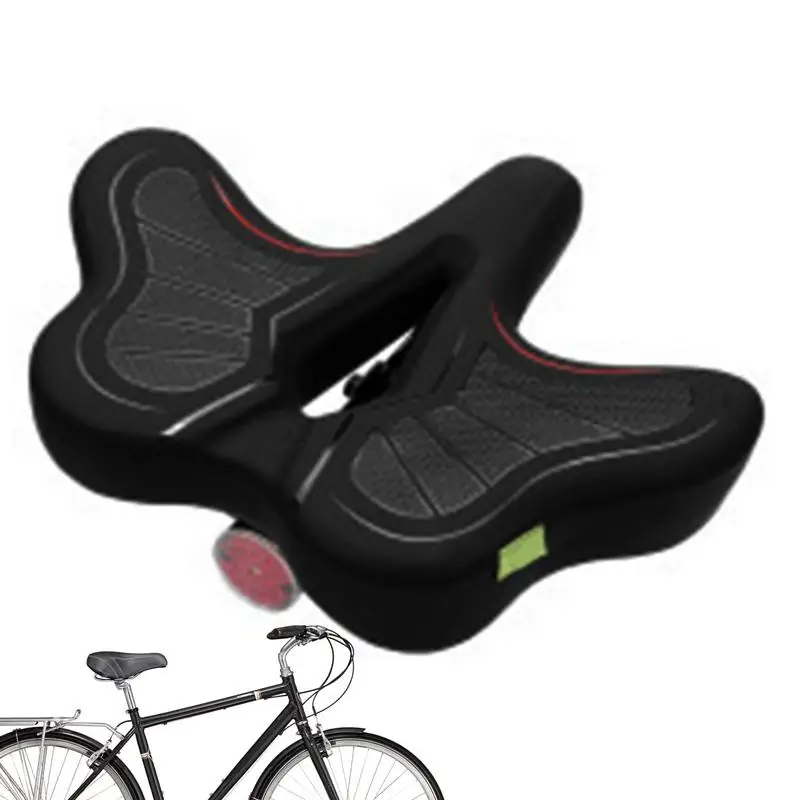 

Comfort Cycle Seat Wide Comfort Cycle Cushion Seat Shock Absorbing Comfortable Cycling Seat For Men Cycling Saddle Seat For