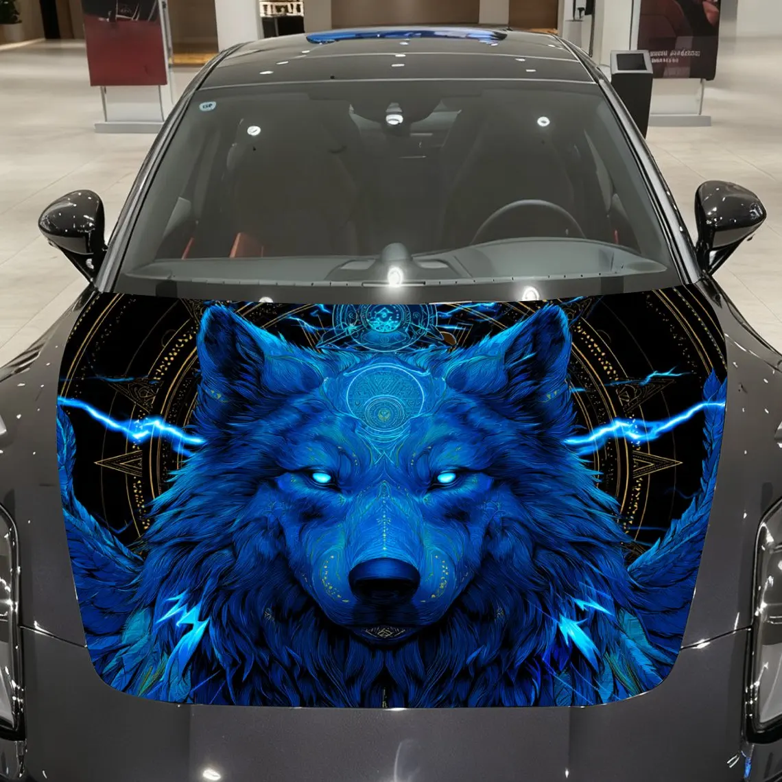 Magic Blue Wolf Car…