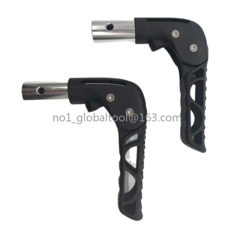 Foldable Rear Push Handle Universal Sports Wheelchair Accessories 22MM Pipe Diameter Suitable for Aging