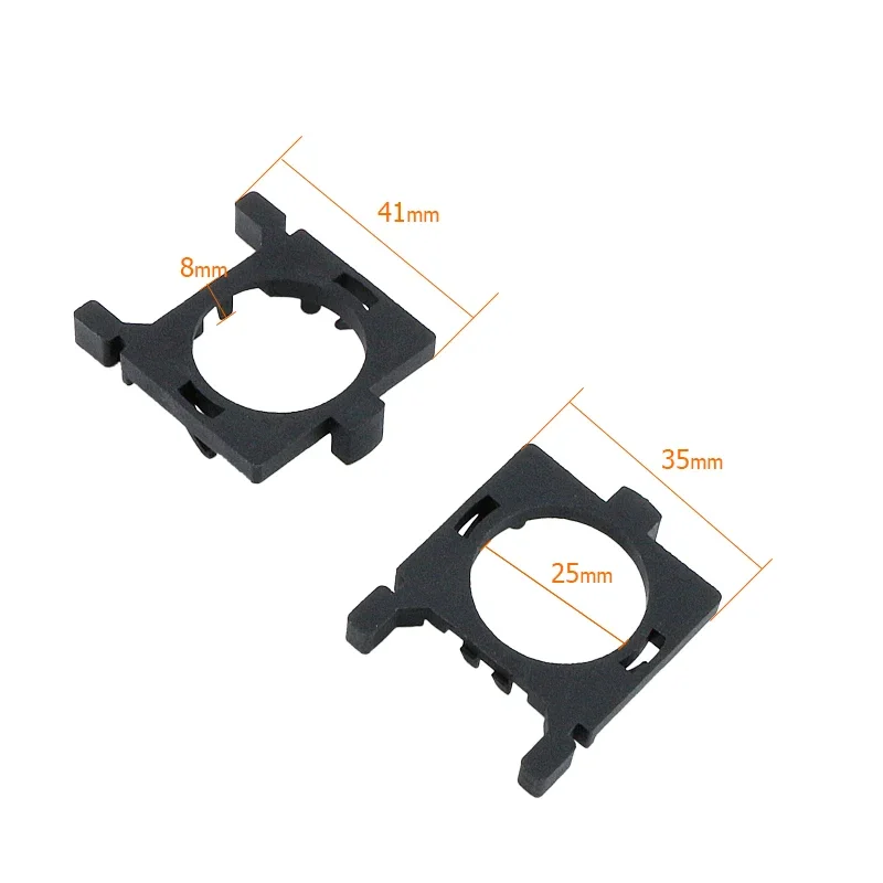 10Pcs H7 LED Headlight Bulb Adapter Car Light Holder Socket Base Headlamp deck For Ford Focus Low Beam Head Lamp Retrofitting