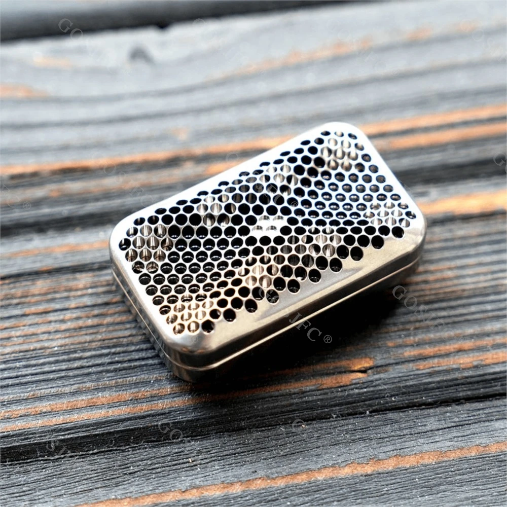 Dense de corail ajourée en titane, curseur de poussée illimité, jouet anti-Stress pour adultes