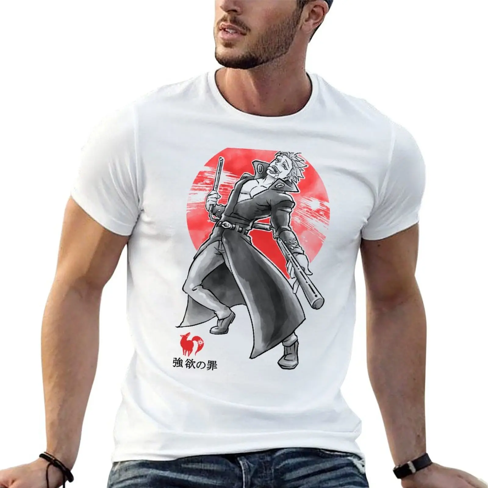 T-shirt Fox Greed, grande taille, assorti à tout