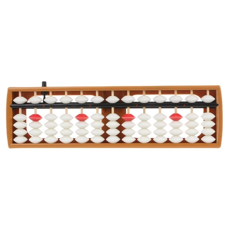 Portable Japanese 13 Digits Column Abacus Soroban Caculating School f