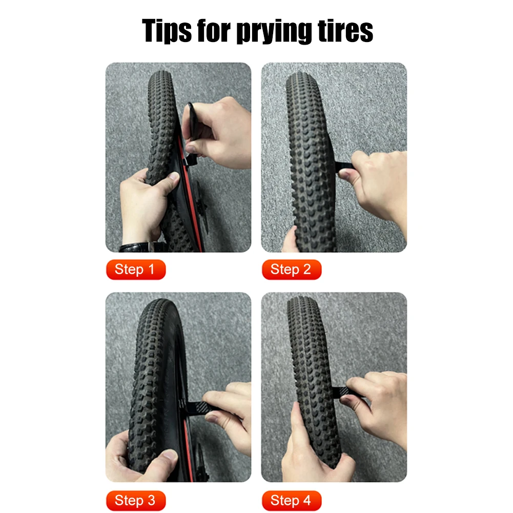 Bicycle Tyre Opener Breaker Portable MTB Bike Tire Repair Lever Lightweight Cycling Disassembly Bike Repair Tool Accessories image 4