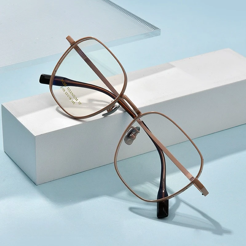 

Big Size Design Round Alloy glasses frame men women optical Myopia Presbyopia prescription Lenses attachment Retro eyewear