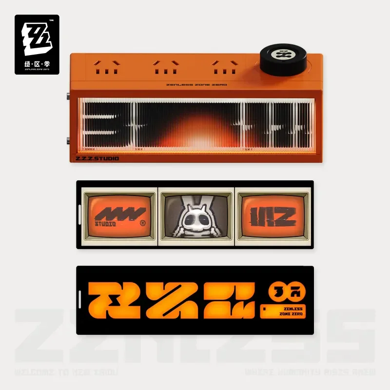 Zenless Zone Zero Rapid Power Series Gallium Nitride Multifunctional Light Socket Adjustable Light Strip Plug Cool Birthday Gift