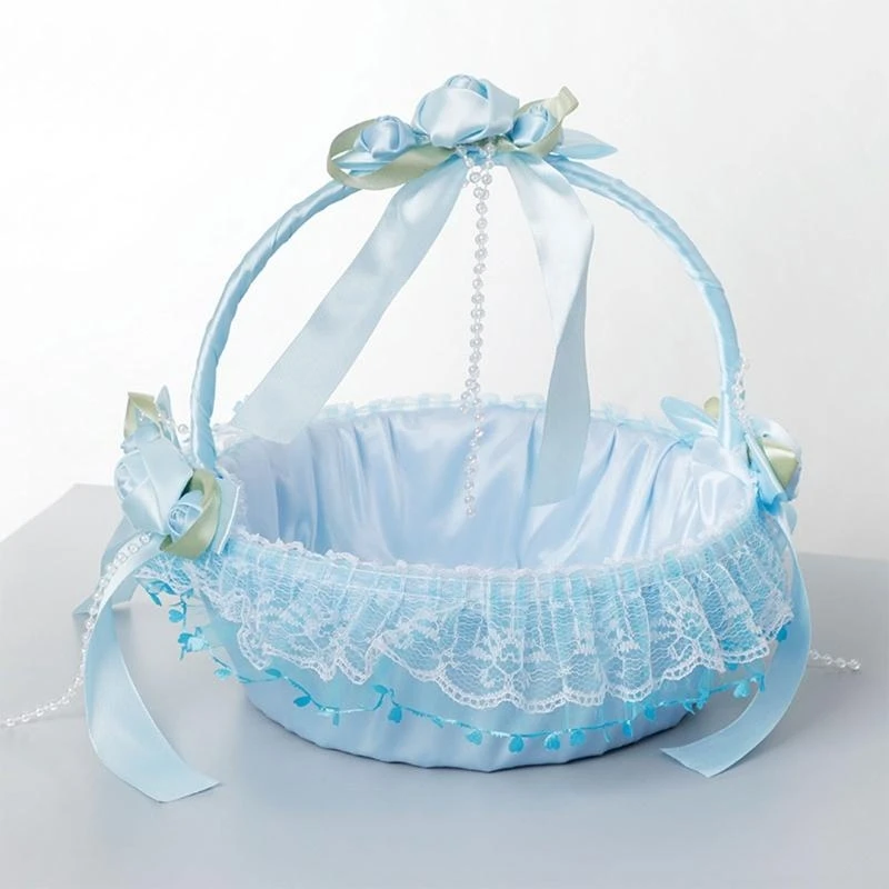 R1WE Flower Girl Basket Basket Flower Basket